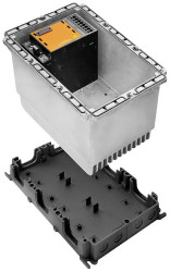 Weidmüller 8000051770 Skrzynka rozdzielcza FP PRO TOP1 48/10 3M, 48 V/DC, 10 A, 1 szt.