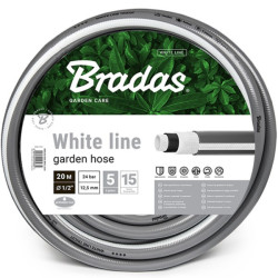 Wąż ogrodowy 5/8" 50m WHITE LINE 5 warstw BRADAS WWL5/850