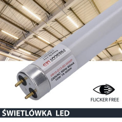 Świetlówka led T8 G13 60cm 10W 3000K 950lm PC Prescot Flicker free
