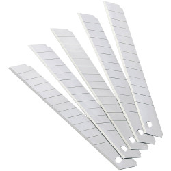 Toolcraft TO-6623457 Cutter Spare Blades 5-Piece 9 mm