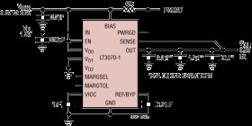 5A, Low Noise, Programmable Output, 85mV Dropout Linear Regulator