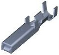 Receptacle, 0.2-0.6 mm², AWG 24-20, crimp connection, 175217-3