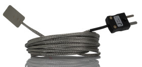 Termopara listkowa J średnica 13mm długość 5m Wtyk miniaturowy RS PRO