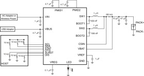 1.5-A Dual input Switchmode charger with USB-OTG Support