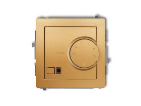 DECO Regulator temperatury z czujnikiem powietrznym złoty 29DRT-2 KARLIK