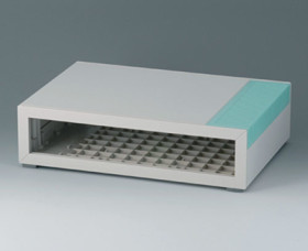 ABS enclosure, (L x W x H) 260 x 185 x 74 mm, gray white (RAL 9002), IP40, B2211005