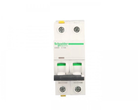 Wyłącznik nadprądowy 2P C 10A 10kA AC iC60H-C10-2 Acti9 A9F07210