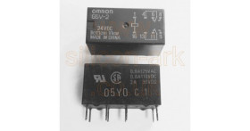 24 Volt DPDT relay (G5V-2DC24) - Omron