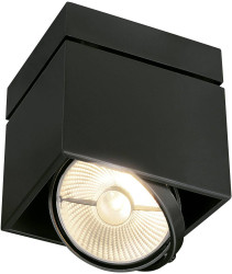 Lampa sufitowa SLV Kardamod 117100 75 W czarny (matowy)