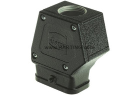 Osłona złączy dużej mocy HARTING Montaż na kablu Wpust górny rozmiar gwintu M25