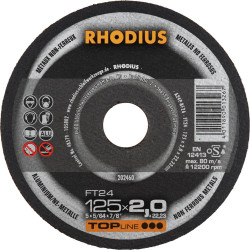 Zestaw tarcz tnących Rhodius FT24 202460 25 szt.