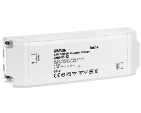Zasilacz LED slim 12V DC 50W ZNS-50-12 LDX10000140
