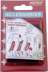 Taśma rzepowa FASTECH® 688-360K 688-360K, (D x S) 360 mm x 25 mm, 2 szt.