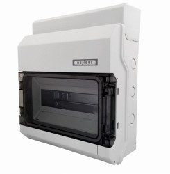 Rozdzielnica modułowa hermetyczna 1x12 natynkowa IP54 Hensel KV1512 Zacisk Pe/N KV 1512