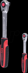 920.0002 SlimPOWER reversible ratchet set, 2 pieces, 1/4" + 1/2"