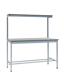 Stół warsztatowy szer. 1500mm Tak maks. obciążenie: 300kg Stół warsztatowy z regulacją wysokości dł. 840mm wys. 750mm
