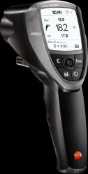 0560 8353 IR thermometer testo 835-H1, -30 ... +600 °C, humidity measureme