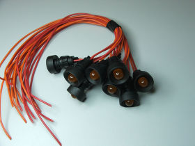 Lampka diodowa KLP-10/O 230VAC/DC typu LED 230V (klosz 10mm)/orange