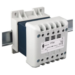 Transformator 1-fazowy bezpieczeństwa PTM 120 400/ 24V 5,0A, na szynę DIN, IP21, Ta 40, 16024-9900