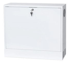 Szafa rack 19 2U 130mm biały