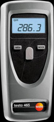 0563 0465 Rotational speed meter testo 465, digital, 1 - 99999 rpm