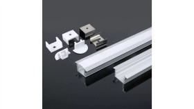 Profil Wpuszczany Aluminiowy Mleczny Do Taśm Led 2000X24,5X12,2Mm 3357