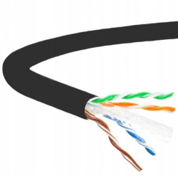 Przewód U/UTPw nieekranowany UTPw kat.6+żel żelowany do ziemi Digitsat Premium Cu 305m