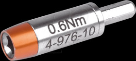 4-976 Torque adaptor for 4 mm bits, 0,6 Nm