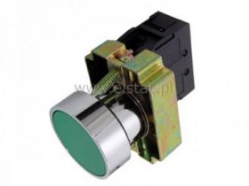 Przycisk chwilowy zielony metal BA31 ( NO )