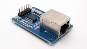 Moduł sieciowy Ethernet ENC28J60 z regulatorem 3.3V