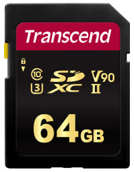 Karta SD SDHC, SDXC, 64 GB TLC, Transcend 700S -25 → +85°C