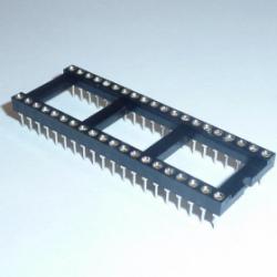 Podstawka precyzyjna DIP-40 15,24mm raster 2.54mm