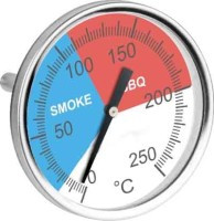 TERD0877 Termometr do grila (wędzarni), od 0 do +250°C dł. szpikulca: 50mm