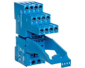 Gniazdo do przekaźników 55.32, 55.34, 85.02, 85.04 plastikowe 94.04SPA