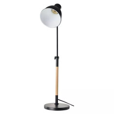Lampa biurkowa E27 WINSTON 60 cm czarna Z7605