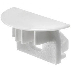 Zaślepka minilux maxi wpust biała z otworem