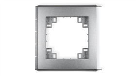 Ramka Zewnętrzna Do Łączników Ip44 Srebrny Metalik 7Frh