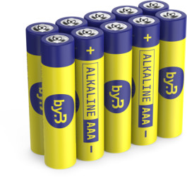 Alkali manganese-battery, 1.5 V, LR03, AAA, round cell, BYB-6-30A2006