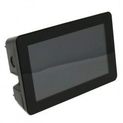 Obudowa do ekranu Raspberry Pi Touch Display 2 7'' - czarna