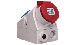 Gniazdo Stałe Kombi 16A 5P 400V + 2P+Z 230V Ip44 1015