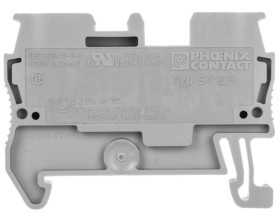 Złączka szynowa 2-przewodowa 0,08-4mm2 szara ST 2,5 3031212