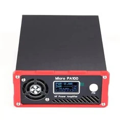 Amplifier mikro PA100 100W HF Auto TX/RX i przełączanie LPF Ochrona SWR/Temp Kompatybilny z ICOM/YAESU/XIEGU