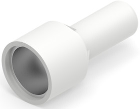 End connectorwith insulation, 0.3-6.0 mm², AWG 22 to 10, natural, 24.89 mm, 53915-1