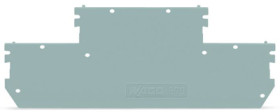 End/Intermediate plate for terminal block, 870-168