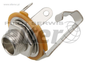 Gniazdo Jack 6,3mm mono do obudowy