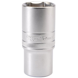 Draper Expert 16657 1/2&quot; Sq. Dr. 6 Point Metric Deep Socket (27mm)