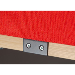 Metroplan Busyscreen&#xAE; - Pair Of Brackets - For Use With Desk Screens 30mm