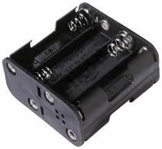 Pojemnik do baterii AA 8xR6; wypr:6F22
