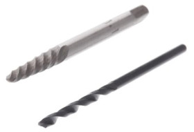 Wykrętarka do śrub, l. elementów: 2, w zestawie: Nr 1, 5/64 cala , Stal