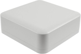 PC enclosure, (L x W x H) 200 x 200 x 70 mm, light gray (RAL 7035), IP68, 1557HA2GY